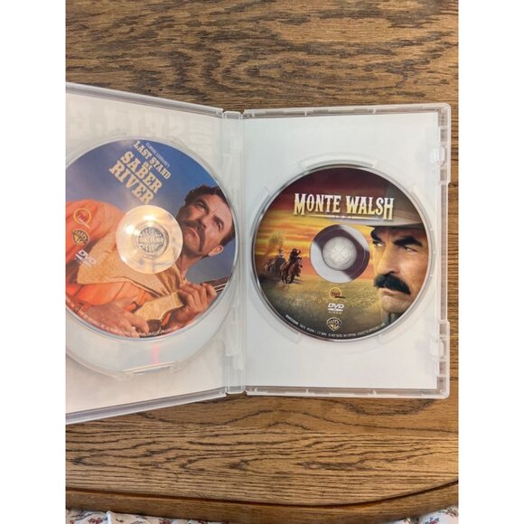 Tom Selleck Western Movie 3-Film DVD Collection Set Pre-Owned - Picture 3 of 5